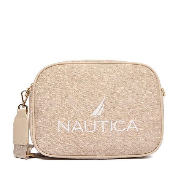 Torebka Nautica. Brązowe listonoszki Nautica, bez wzorów, bez dodatków. Za 129.99 zł.