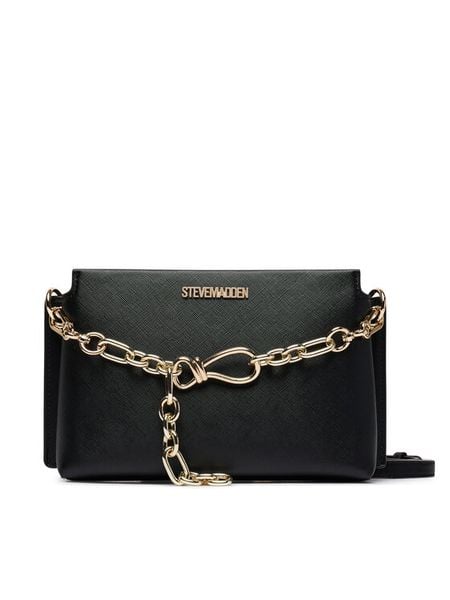 Steve Madden Torebka Bross 13002595 Czarny. Czarne listonoszki Steve Madden, bez wzorów, ze skóry, bez dodatków. Za 519.99 zł.