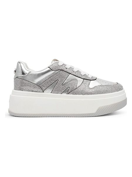Steve Madden Sneakersy w kolorze srebrnym rozmiar: 38. Szare trampki Steve Madden, bez wzorów, bez zapięcia. Za 274.95 zł.