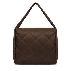 Torebka Roxy. Brązowe shopper Roxy, bez wzorów, bez dodatków. Za 79.99 zł.