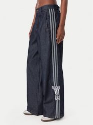 Adidas Jeansy Adibreak Mid Rise Wide Leg Denim Pant KT2650 Niebieski Wide Leg. Niebieskie jeansy Adidas, bez wzorów. Za 439.99 zł.