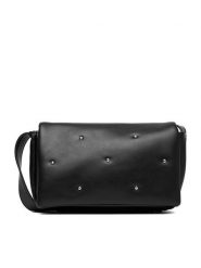 JENNY Torebka CEO-JNY-M-003-09 Czarny. Czarne torebki klasyczne Jenny, bez wzorów, z materiału, bez dodatków. Za 129.99 zł.