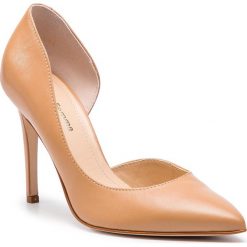 Szpilki SOLO FEMME - 34278-A8-I63/000-04-00 Beż. Brązowe szpilki Solo Femme, bez wzorów, z materiału, eleganckie, bez obcasa, na obcasie, bez zapięcia. W wyprzedaży za 209.00 zł.