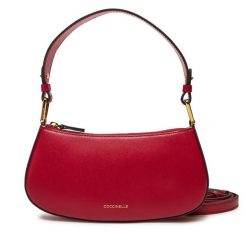 Torebka Coccinelle. Czerwone torebki klasyczne Coccinelle, bez wzorów, bez dodatków. Za 539.99 zł.