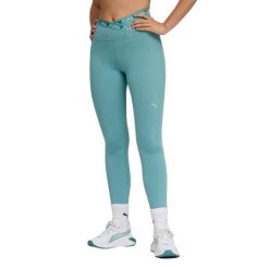 Damskie legginsy 7/8 Puma Strong CF. Niebieskie legginsy Puma, l, bez wzorów, ze skóry. Za 217.85 zł.