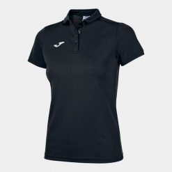 Koszulka polo do tenisa damska Joma Hobby. Czarne koszulki polo Joma, l, bez wzorów, bez kołnierzyka, bez ramiączek. Za 101.99 zł.
