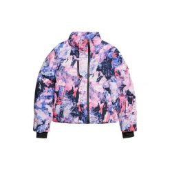 Prosta kurtka damska Superdry. Fioletowe kurtki narciarskie Superdry, bez wzorów, bez kaptura, narciarskie. Za 1,108.30 zł.