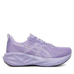 Buty do biegania Asics. Fioletowe obuwie sportowe Asics, bez zapięcia, do biegania. Za 679.99 zł.