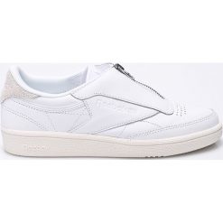 Reebok Classic - Buty Club C 85 Zip M. Białe obuwie sportowe Reebok Classic, z materiału, bez zapięcia, Reebok Classic. W wyprzedaży za 219.90 zł.