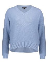 More & More Sweter w kolorze błękitnym rozmiar: 34. Niebieskie swetry More & More, bez wzorów, bez ramiączek. Za 83.42 zł.