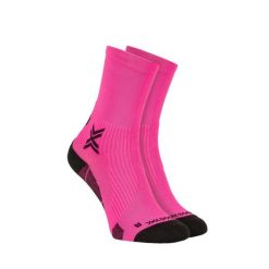 Skarpety X-Socks Run Perform Crew Pink. Czerwone skarpety X Socks, bez wzorów. W wyprzedaży za 78.00 zł.
