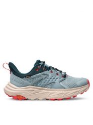 Hoka Trekkingi Anacapa 2 Low Gtx 1142830F Błękitny. Niebieskie obuwie sportowe HOKA, z materiału, trekkingowe. Za 789.99 zł.