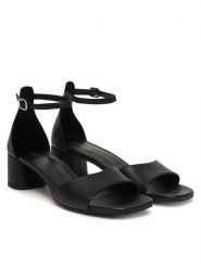 Vagabond Shoemakers Sandały Piper 5921-001-20 Czarny. Czarne sandały Vagabond Shoemakers, bez wzorów, ze skóry, bez obcasa, na słupku, bez zapięcia. Za 539.99 zł.