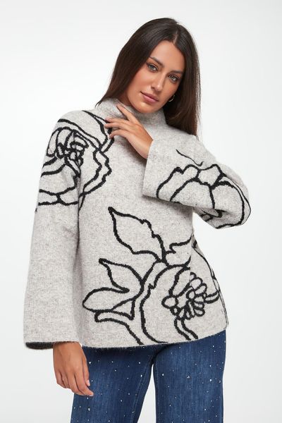 Sweter damski z wełną JOSEPH RIBKOFF. Swetry Joseph Ribkoff, m, bez wzorów, z wełny, bez ramiączek. Za 899.00 zł.