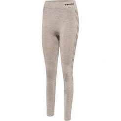 Damskie legginsy mid-rise Hummel CI. Szare legginsy Hummel, bez wzorów, z dzianiny. Za 214.50 zł.