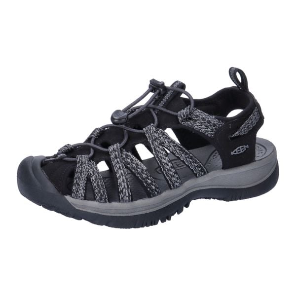 Buty do chodzenia damskie Keen Whisper. Czarne trekkingi Keen, z kauczuku, outdoorowe. Za 511.00 zł.