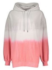 Juvia Bluza w kolorze jasnoszaro-różowym rozmiar: XS. Białe bluzy Juvia, xs, bez wzorów, z kapturem. Za 164.95 zł.