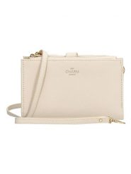 Charm Portfel "Birmingham" w kolorze kremowym - 18,5 x 12 x 3 cm rozmiar: onesize. Brązowe portfele Charm, bez wzorów, z materiału. Za 69.99 zł.
