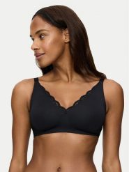 Triumph Biustonosz bezfiszbinowy Amourette 10210668 Czarny. Czarne biustonosze Triumph, bez wzorów, z syntetyku. Za 199.99 zł.