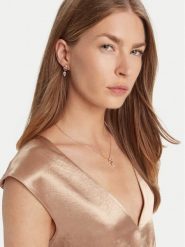 Swarovski Zestaw naszyjnik i kolczyki Mesmera 5733808 Różowe złoto. Czerwone naszyjniki SWAROVSKI, metalowe. Za 749.99 zł.
