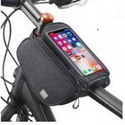 Sakwa rowerowa na ramę Sahoo. Szare torebki klasyczne SAHOO, bez wzorów, z nylonu, bez dodatków. Za 68.90 zł.