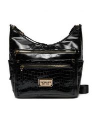 Monnari Torebka BAG5920 Czarny. Czarne listonoszki Monnari, bez wzorów, ze skóry, bez dodatków. Za 129.99 zł.