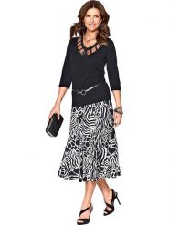 WITT WEIDEN Koszulka w kolorze czarnym rozmiar: 54. Czarne bluzki WITT WEIDEN, bez wzorów, bez kołnierzyka, bez ramiączek. Za 52.30 zł.