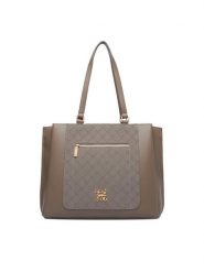 Nine West Torebka CEO-ELITE FORM-JH7268 Szary. Szare shopper Nine West, bez wzorów, ze skóry, bez dodatków. Za 329.99 zł.
