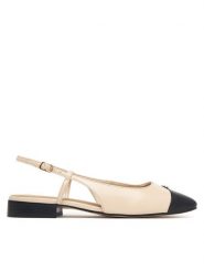 Aldo Baleriny Maree 14405274 Kremowy. Białe baleriny Aldo, bez wzorów, ze skóry, bez obcasa. Za 369.99 zł.