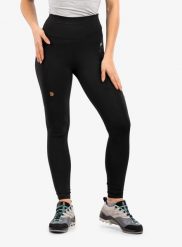 Legginsy damskie Fjallraven Abisko Tights. Czarne legginsy Fjällräven, l, bez wzorów, z materiału. Za 478.49 zł.