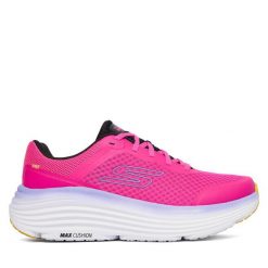 Buty do biegania Skechers. Czerwone obuwie sportowe Skechers, bez zapięcia, do biegania. Za 359.99 zł.