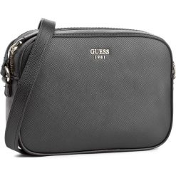 Torebka GUESS - HWVG66 91120 BLA. Czarne listonoszki Guess, z aplikacjami, ze skóry ekologicznej, bez dodatków. W wyprzedaży za 229.00 zł.