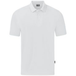 Polo Jako Organic Stretch. Białe koszulki polo JAKO, bez wzorów, bez kołnierzyka, bez ramiączek. Za 219.50 zł.
