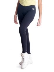 Legginsy miękki na trening na siłownia. Czarne legginsy LEONE 1947 APPAREL, m, bez wzorów. Za 63.11 zł.