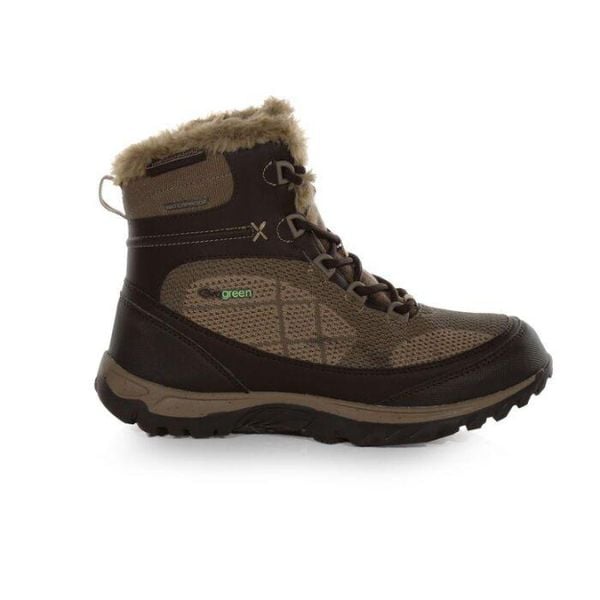 Buty trekkingowe damskie Regatta Hawthorn Evo. Brązowe trekkingi Regatta, z materiału, trekkingowe. Za 289.99 zł.