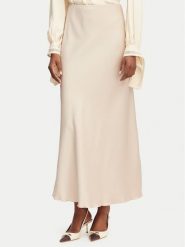 Rinascimento Spódnica maxi CFC0128467003 Beżowy Regular Fit. Brązowe spódnice Rinascimento, s, bez wzorów, z syntetyku, maxi. Za 484.99 zł.