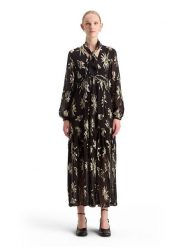 Scotch & Soda Sukienka w kolorze złoto-czarnym rozmiar: 34. Czarne sukienki Scotch & Soda, bez wzorów, bez kołnierzyka, bez ramiączek, maxi. Za 441.45 zł.
