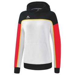 Sweat bluza z kapturem dla kobiet Erima Change. Białe bluzy sportowe Erima, na zimę, bez wzorów, z kapturem. W wyprzedaży za 292.50 zł.