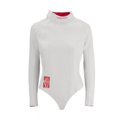 Bluza do szermierki dla leworęcznych 800N damska. Białe bluzy FENC'IT, xs, bez wzorów, z materiału, bez kaptura. Za 799.99 zł.