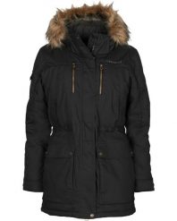 Kurtka puchowa damska Pinewood Finnveden Winter Parka. Czarne parki PINEWOOD, na jesień, s, z bawełny, sportowe, z kapturem. Za 779.99 zł.