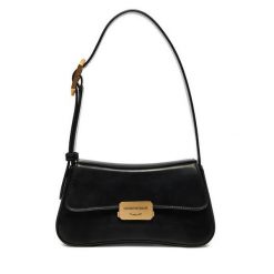 Torebka Emporio Armani. Czarne torebki klasyczne Emporio Armani, bez wzorów, bez dodatków. Za 839.99 zł.