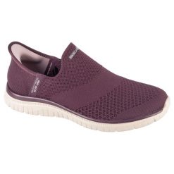 Buty sportowe Sneakersy damskie, Slip-ins: Virtue - Sleek. Czerwone obuwie sportowe Skechers, bez zapięcia, trekkingowe, Skechers Sport. Za 279.99 zł.