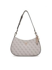 Guess Torebka Noelle II HWBG96 72180 Beżowy. Brązowe torebki klasyczne Guess, z aplikacjami, ze skóry, bez dodatków. Za 469.99 zł.