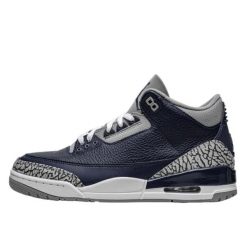 Buty do chodzenia dla dorosłych Air Jordan 3 Retro Georgetown. Niebieskie obuwie sportowe Jordan, bez zapięcia, trekkingowe. W wyprzedaży za 1,856.95 zł.