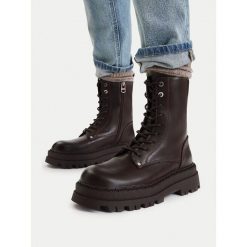 Trapery G-Star. Brązowe trapery i śniegowce G-Star. Za 269.99 zł.