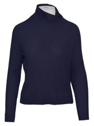 Malo Optimum Sweter w kolorze granatowym rozmiar: M. Niebieskie swetry Malo Optimum, m, bez wzorów, z kaszmiru, bez ramiączek. Za 291.51 zł.