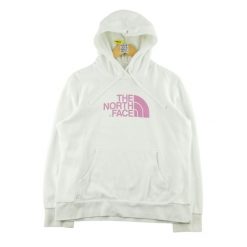 Second life - Damska bluza z kapturem TNF biała - Stan dobry. Białe bluzy sportowe The North Face, bez wzorów, z kapturem. Za 85.16 zł.