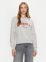 ONLY Bluza Nora 15331079 Szary Regular Fit. Szare bluzy Only, xs, bez wzorów, z syntetyku, bez kaptura. Za 69.99 zł.