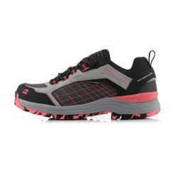 Buty trekkingowe niskie damskie Alpine Pro Lopre Vibram. Czerwone trekkingi Alpine Pro, ze skóry, trekkingowe. W wyprzedaży za 399.00 zł.
