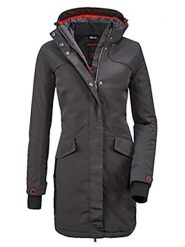 Killtec Parka funkcyjna "Grindavik" w kolorze antracytowym rozmiar: 38. Czarne parki Killtec, m, bez kaptura. Za 232.23 zł.